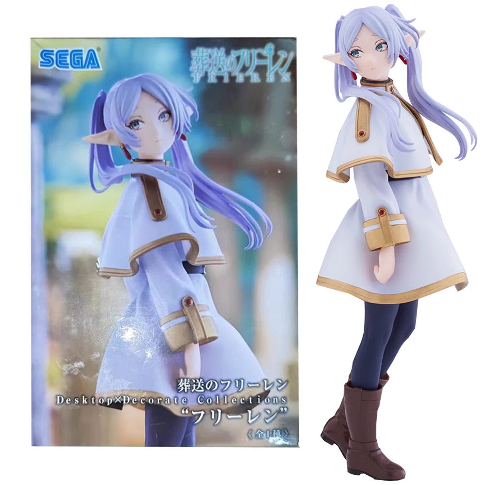 15.5CM Anime Sousou no Frieren Frieren Figure Desktop Decorate Collections Anime Model Toy Gift Collection Aciton Figure PVC