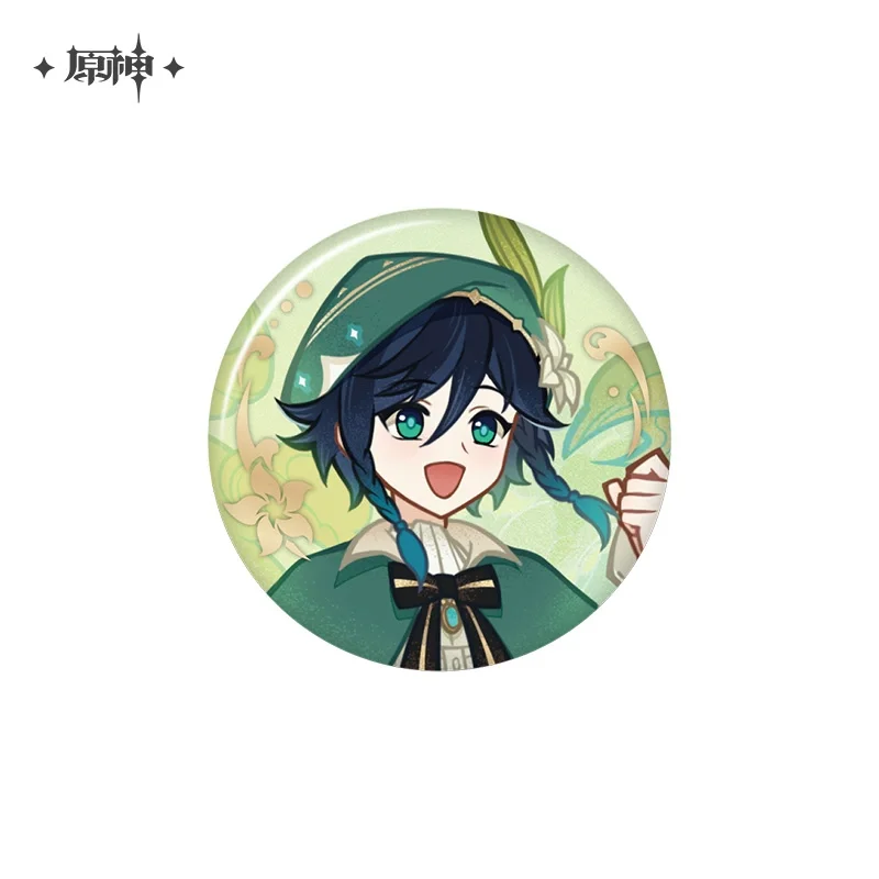Sunsyea Official Genshin Impact Merch From miHoYo Venti Badge Anime Collection - Image 11
