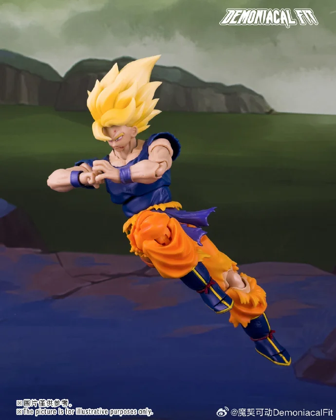 New Demoniacal Fit Fury Awakening Son Goku Action Figure Dragon Ball Z Super Saiyan Anime Figure SHF Collectible Model Gift Toy - Image 5
