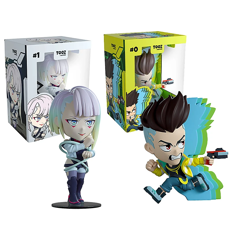 in stock Youtooz Cyberpunk 2077 Official Merchandise Figure Collectible Model Ornament Gift Set