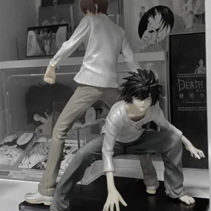 Anime Death Note L Lawliet Figure Yagami Action Figure Figurine Collectible Model Doll Toys Boy Birthday Gift Desktop Decoration