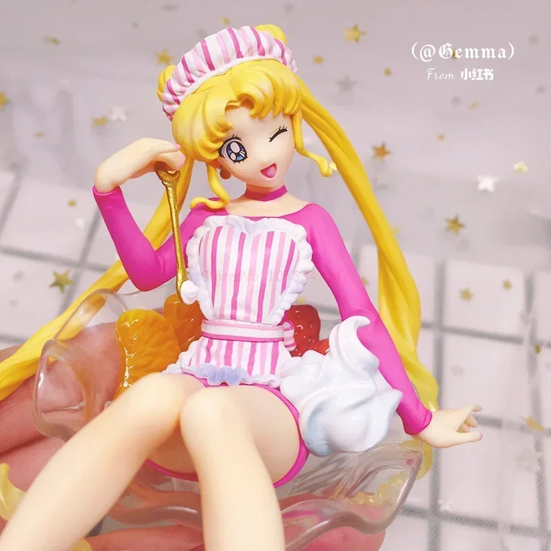 12cm Sailor Moon Anime Figures Tsukino Usagi Action Figurine Pvc Kawaii Cute Model Collection Statue Toys Cute Christmas Gifts - Image 6