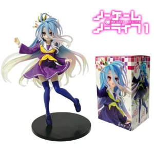 19CM Anime NGNL No Game No Life White "Figure Anime PVC Anime Action Figures Model Collection Ornament Anime Model Toy Gift