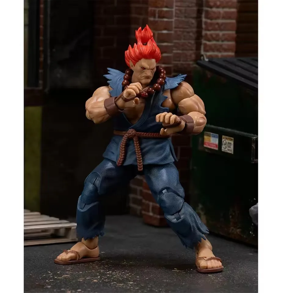 Jada Toys Street Fighter Series 1/12 Gouki figura de acción modelo muñeca Kit de modelismo digital - Image 6