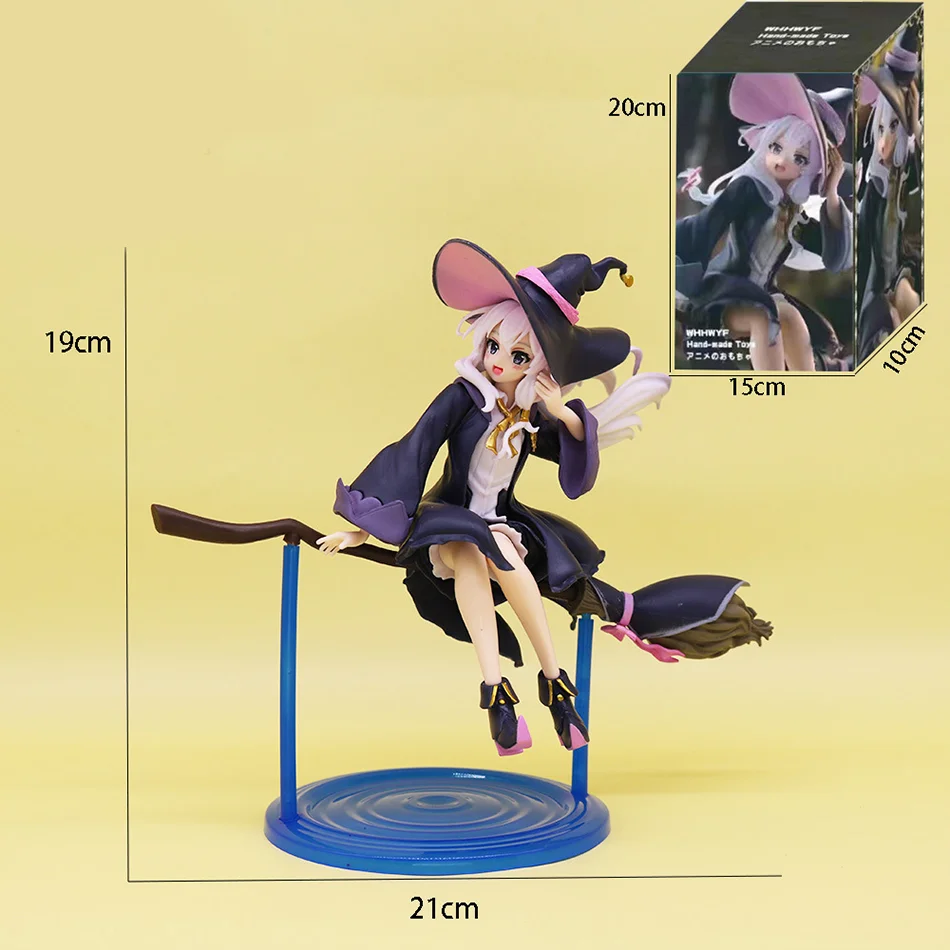 Anime Wandering Witch: The Journey Of Elaina 20cm Elaina PVC Action Figure Model Toys For Kids party gift - Image 6