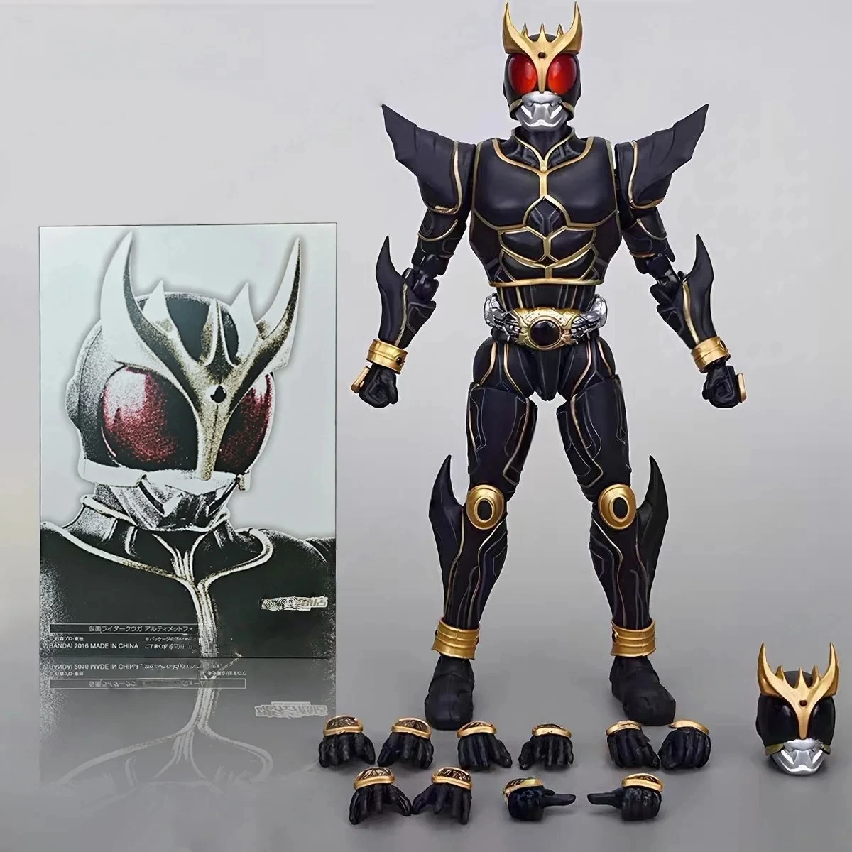 New Bandai Shf Kamen Rider Kabuto Basic Form 10th Anniversary Commemorative Bone Carving Action Figure Boy’s Birthday Toy Gift