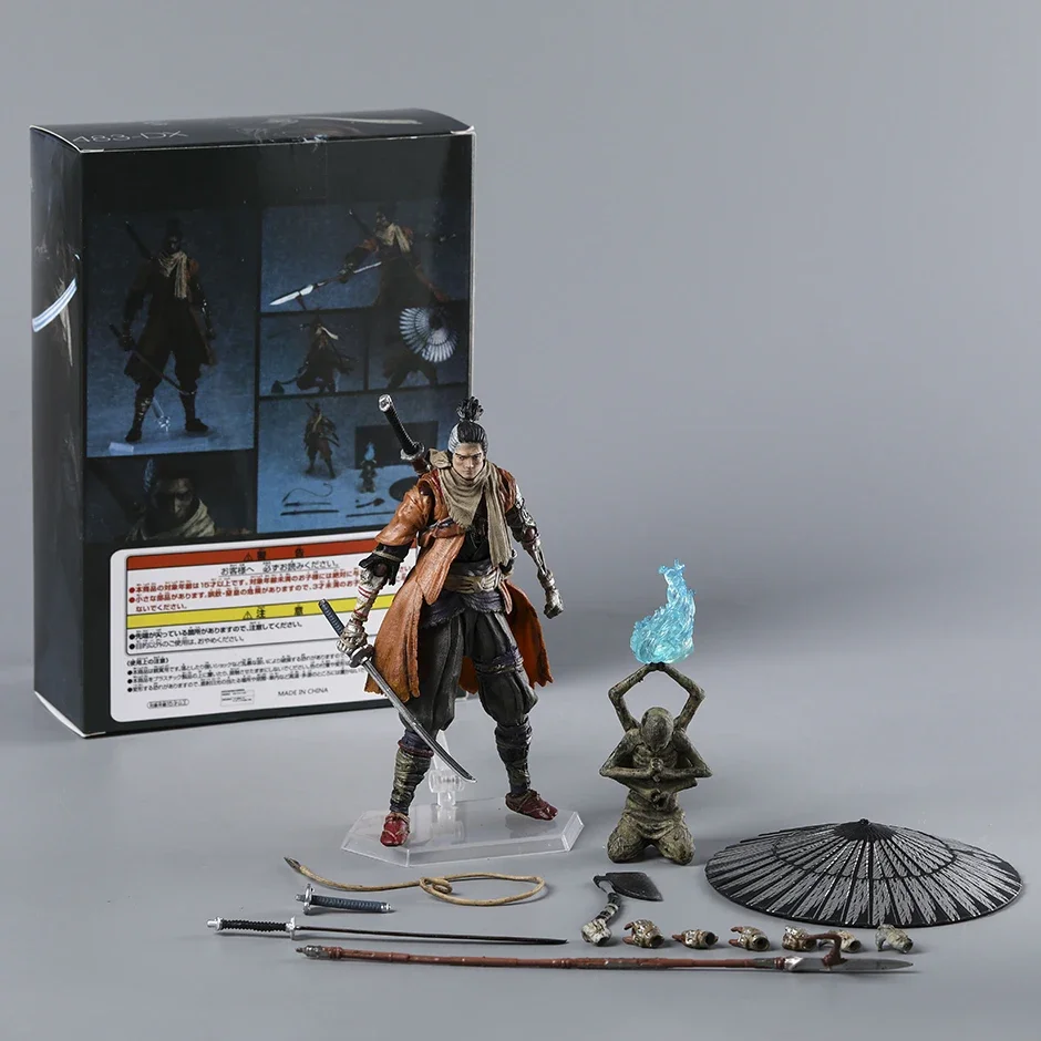figma Shadows Die Twice 483-DX Sekiro Action Figure Excellent Model Toy Gift Collectibles