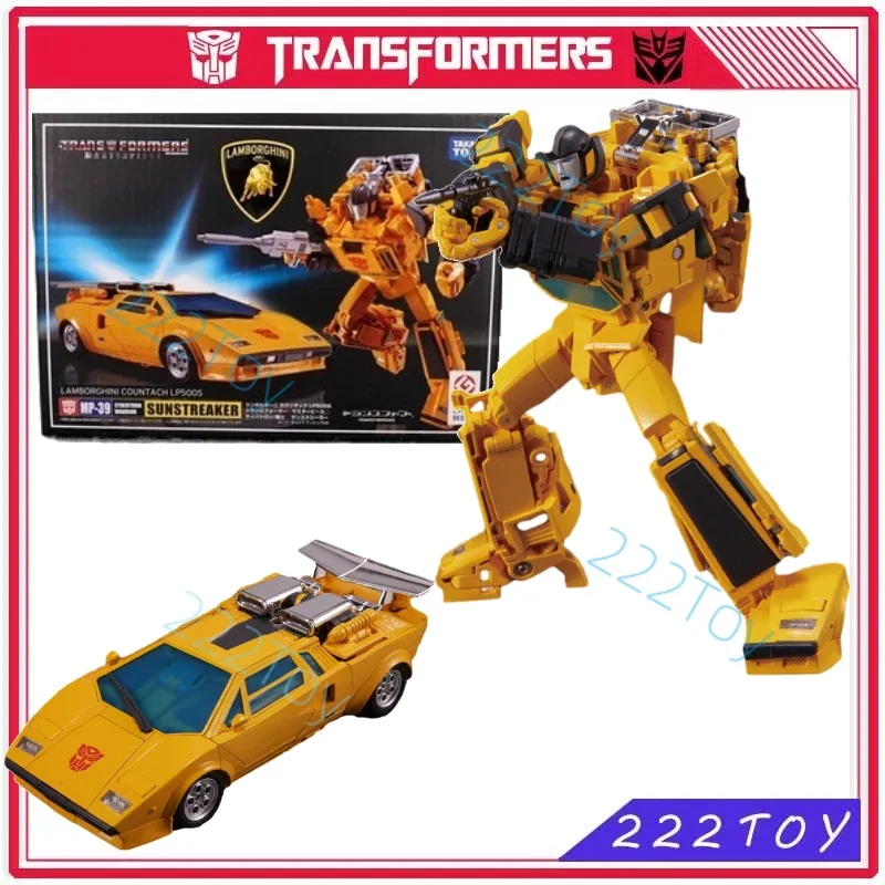 In Stock Transformers Masterpiece MP-39 KO Edition Classic Sunstreaker Action Figure Robot Toy Anime Figures Collectible Hobbies