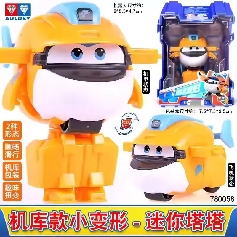 New Hot 36 Types Super Wings 2 Scale Mini Transforming Anime Deformation Plane Robot Action Figures Transformation Kid Toys Gift