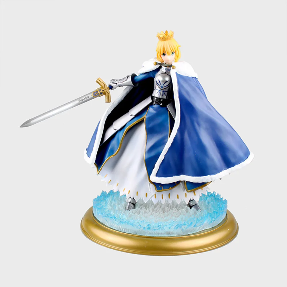 NEW 26cm Fate/Grand Order Fate/stay night Saber Altria Pendragon Anime PVC Action Figure Toy Statue Adult Collectible Model Doll