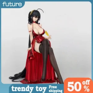 22cm Azur Lane Beautiful Girl Figure Taihou Formal Wear Anime Collectible Model Pvc Desktop Decorations Holiday Gifts Kids Toys