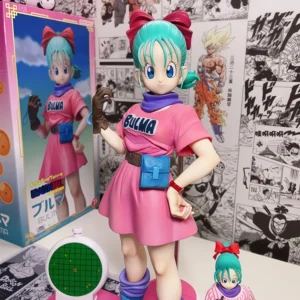26cm Dragon Ball Z Bulma Figurine Glitter and Glamours Figure Bulma Action Figure Pvc Statue Collection Model Toys Gifts