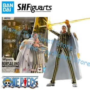 Bandai S.H.Figuarts SHF ONE PIECE Borsalino -Future Island Egghead- Model Kit Action Figures Model Toy Gift FOR CHILDREN