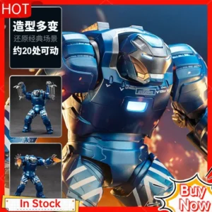 Marvel MK38MK33MK35 Iron Man Moveable Model Toy Non-Luminous Collectible Figure Birthday Gift For Boys Action Figure Collectible