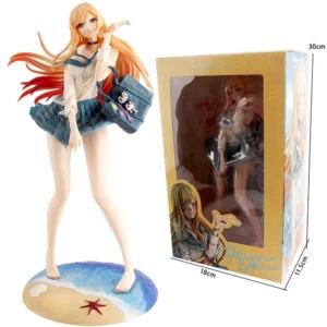 27.5cm My Dress-Up Darling Marin Kitagawa Beach Figure Birthday Gift For Boy Anime Bishoujo Decor Collection Anime Merchandise
