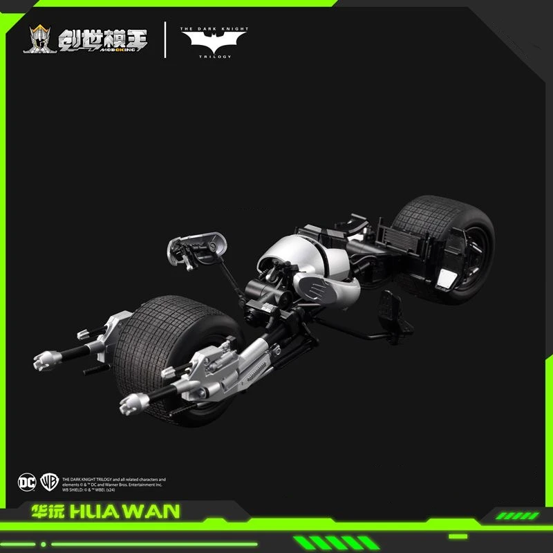 MODOKING DC Batman BATPOD Bruce Wayne Justice League The Dark Knight Action Figure SDARK KNIGHT TRILOGY Collection Model Toy Gif