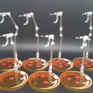 In Stock 7pcs/set Exclusive Color Stage Support Stand Bracket for 1/10 1/12 SHF Dragon Ball Seven Star Stand  Accessories
