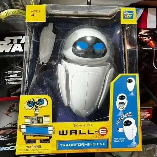 Disney Walle Toys EVE Transforming WALL E Anrme Robot Action Figure Model PVC Toy Kid Birthday Gift for Children CollectionMovie - Image 7