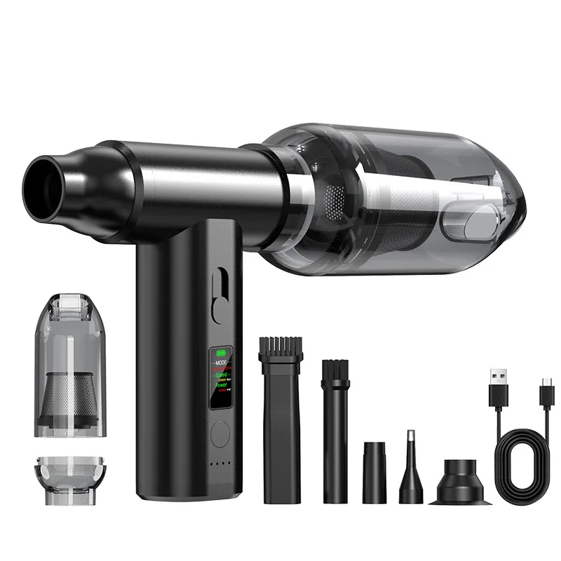 LED Display 120000RPM Brushless Jet Fan Electric Air Duster Mini Turbo Fan Dust Removal Jet Dry Blower Handheld Compressed - Image 10