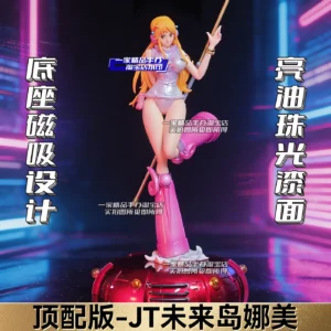 JT One Piece Nami Statue Egghead Island Series Glossy Pearl Finish Magnetic Base Anime Collectible Male Gift Peripheral Decor