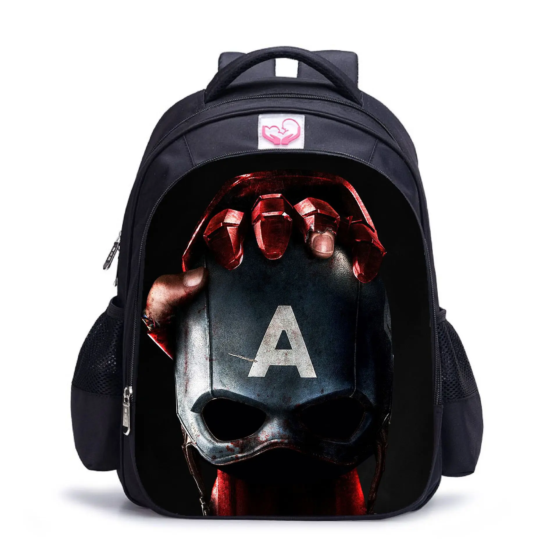 Marvel Avengers Anime Movies Printing Backpack Superhero Iron Man Character Printing Student Waterproof Schoolbag Birthday Gifts - Image 11