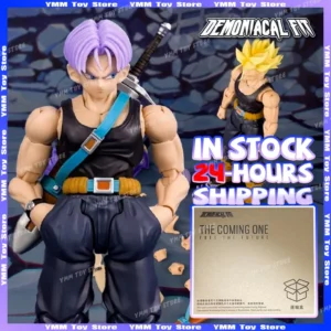 In Stock New Demoniacal Fit Dragon Ball Z Shf Super Saiyan Trunks Action Figure The Coming One Free The Future Figures Anime Toy
