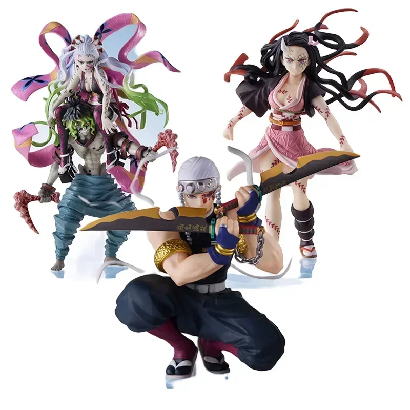 Demon Slayer Figure Anime Blind Box Mystery Box Kamado Nezuko Tanjirou Hashibira Inosuke Exquisite Figurines Surprise Box - Image 4