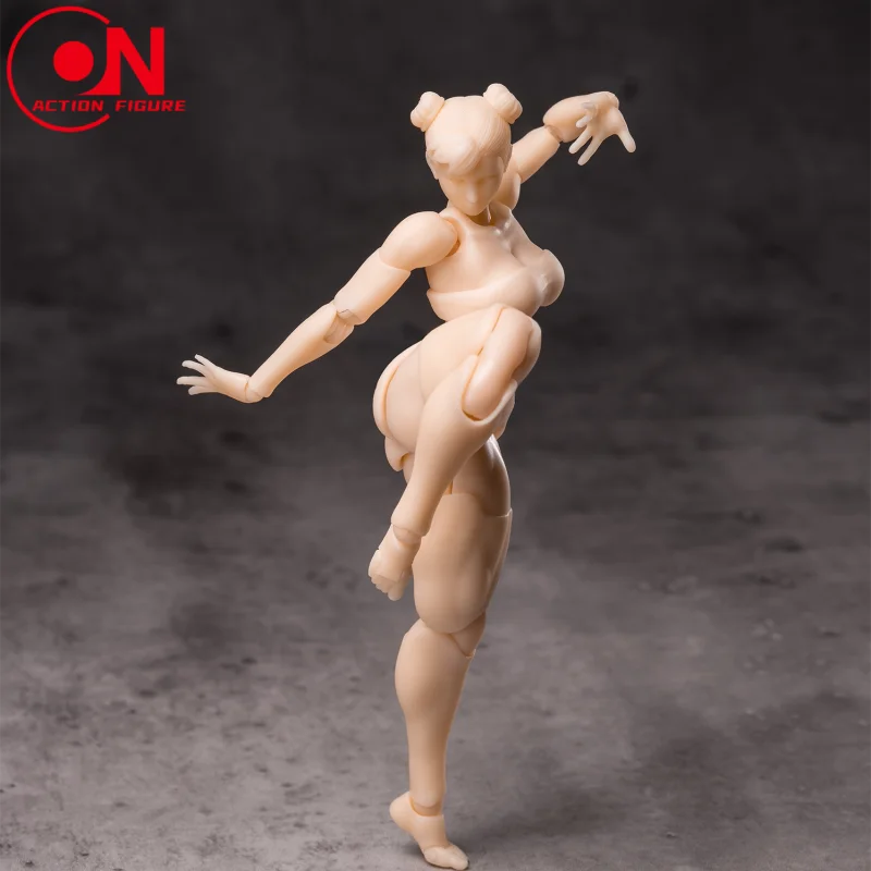 WHALE WORKS WW01/02 1/12 Scale Female Body Action Figure And Movable Eye For 6inch Female Soldier Doll - Image 4