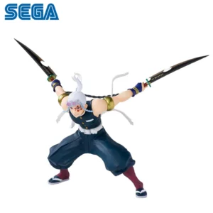 Original Genuine SEGA Demon Slayer 15.5cm Uzui Tengen Anime Action Figures Collection Model Toy Gifts Droppshiping