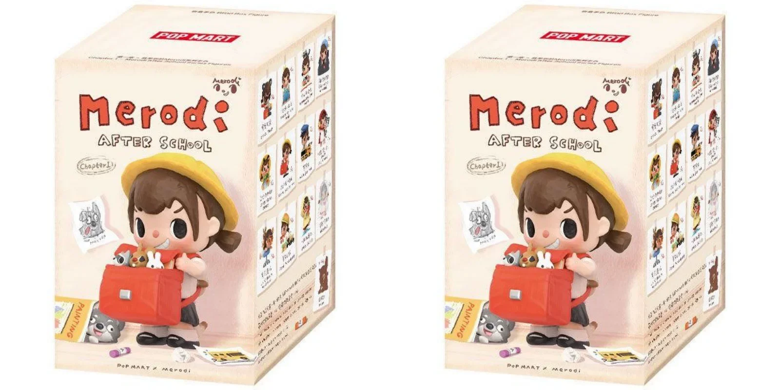 POP MART Merodi After School Chapter 1 Blind Box Collectible Naughty Girl Figure Surprise Toys Gift Desktop Decor Mystery box - Image 16