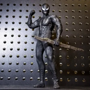 In Stock Venom Spider-Man Symbiotic Variant 1/12 Scale 6in Sawtooth Action Figure Anime Model Trendy Toys Desktop Doll