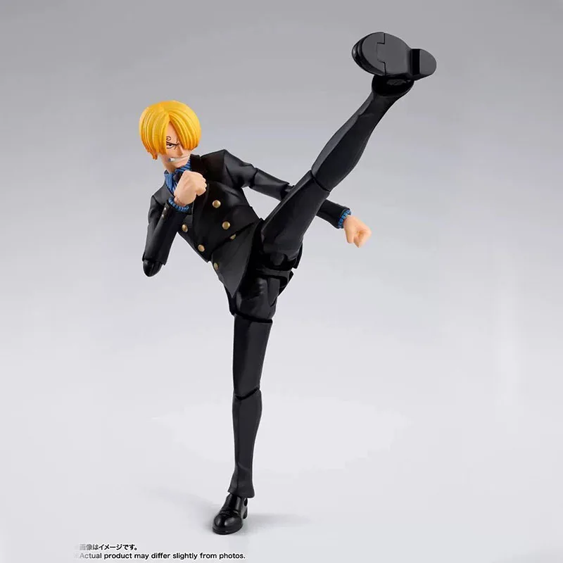Bandai One Piece Anime Figure SHF Sanji Romance Dawn Action Figures High Poseability Collectibles Toys For Boys Gift - Image 4