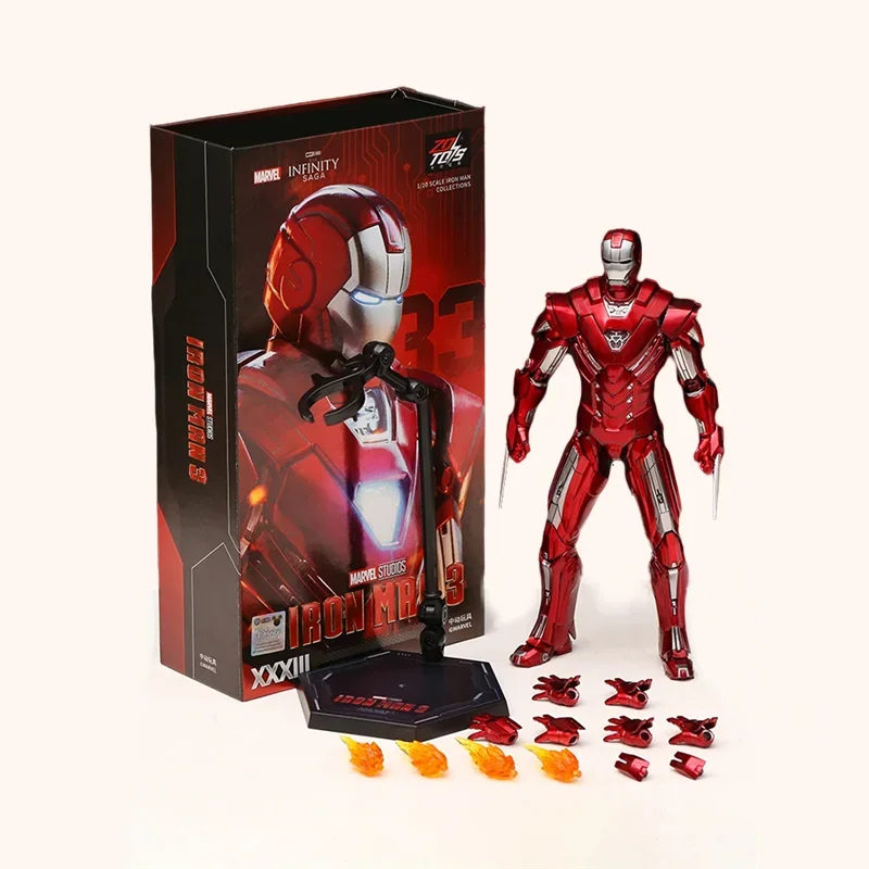 ZD Toys Iron Man Action Figure Joint Movable MK1 MK3 MK6 MK7 MK42 MK45 MK50 MK85 MK17 MK33 MK39 Adult Collection Figure Gift - Image 19