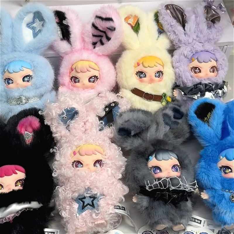 Rebaby Escape Plan Series Blind Box Plush Mystery Box Surprise Bag Toys Trendy Vinyl Face Anime Figure Pendant Trendy Girl Gifts