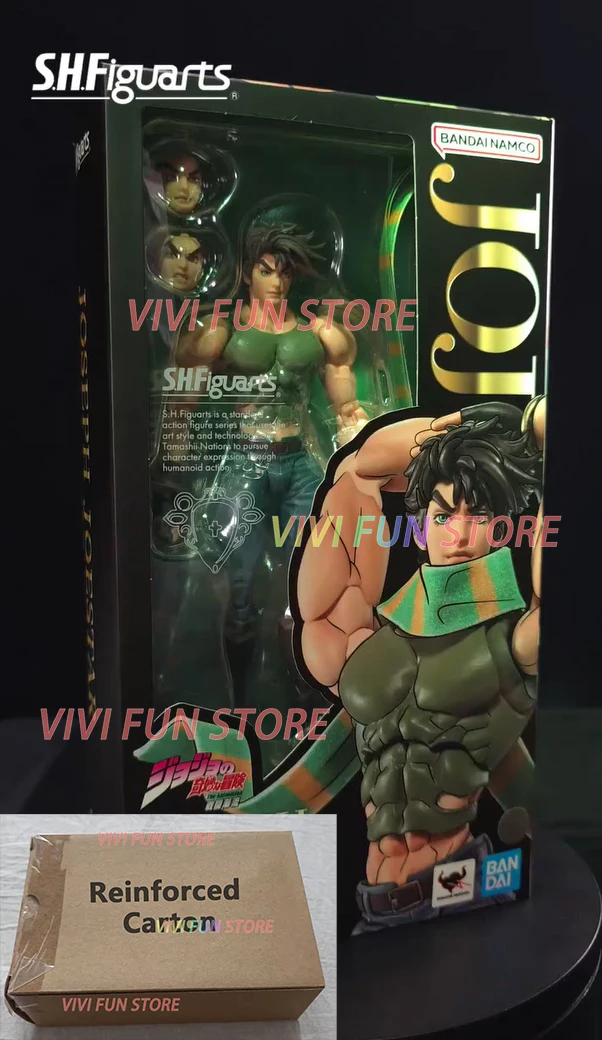 In Stock BANDAI SHF JONATHAN JOESTAR JOSEPH JOESTAR Movable Model Toys S.H.FIGUARTS JoJo's Bizarre Adventure - Image 10
