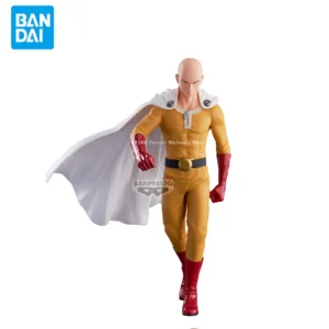 Original Genuine Banpresto One Punch Man Grandista 27cm Saitama Figurine Dolls Action Figure Collection Model Toys QWIOOE