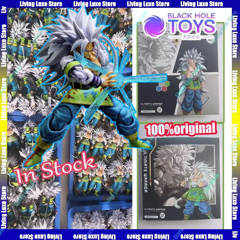 Black Hole Toys & TK Custom Dragon Ball SHF Super Saiyan 5 SSJ 4 Son Goku Son Gohan Xicor Anime Action Figures Models Toys Gift