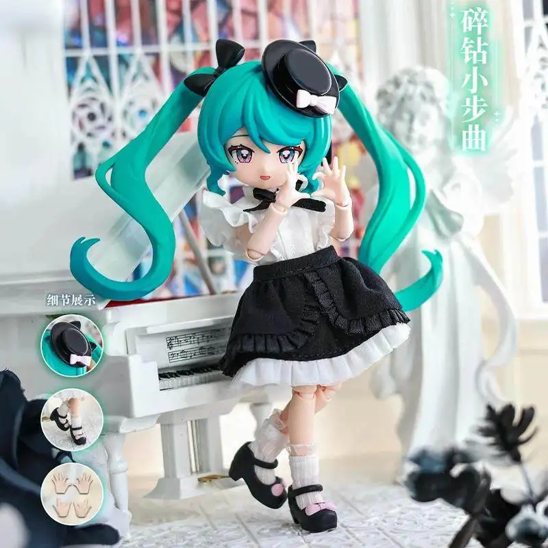 Original Hatsune Miku Vocaloid Series Blind Box 14cm Kawaii Bjd Mystery Box Decoration Anime Figure Collection Gifts Toys - Image 13