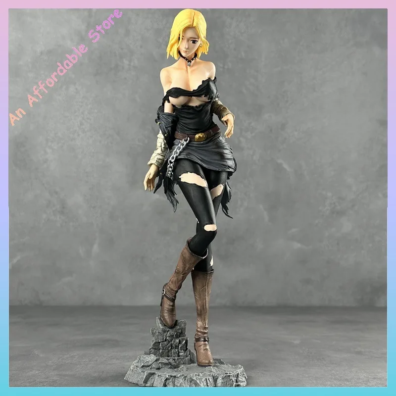 29cm Dragon Ball Z Figures Android 18 Figure Pvc Statue Action Figures Collection Decoration Girl Gk Toy Birthday Christmas Gift