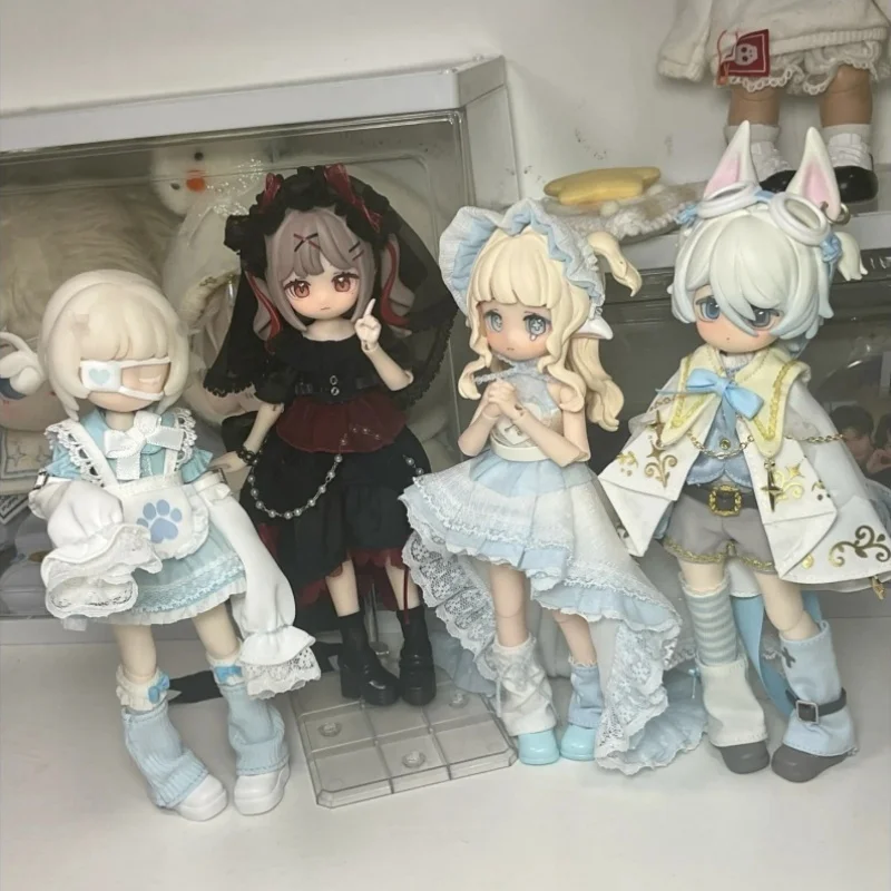 In Stock Authentic Freedom Advocates Electronic 1/12 Bjd Limited Elevator Blind Box Mystery Box Action Anime Figure Model Gifts