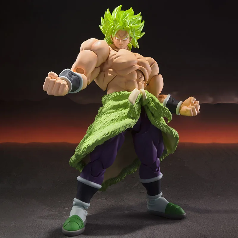 In Stock BANDAI Original Box S.H.Figuarts BROLY FULL POWER BROLY SUPER HERO NYCC SDCC SHF Action Figure Model ToyGift for Kid - Image 4