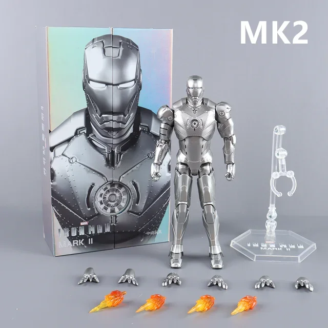 ZD Toys Iron Man Action Figure Joint Movable MK1 MK3 MK6 MK7 MK42 MK45 MK50 MK85 MK17 MK33 MK39 Adult Collection Figure Gift - Image 8