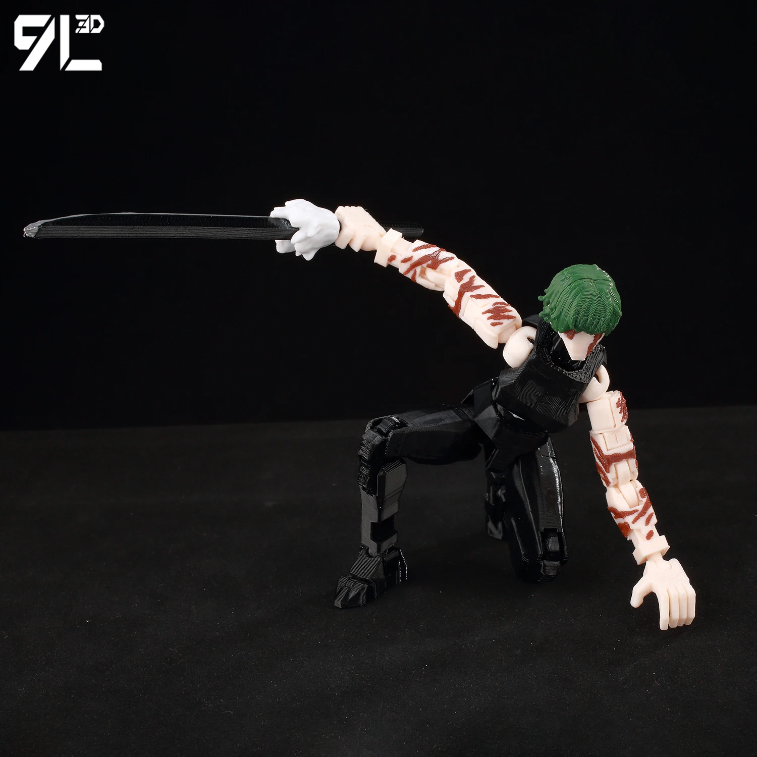 9L 3D Jujutsu Kaisen Multi-joint Dummy13 Lucky13 T13 Zen’in Maki Articulated Toys Action Figures Mannequin Model Ornaments Gifts