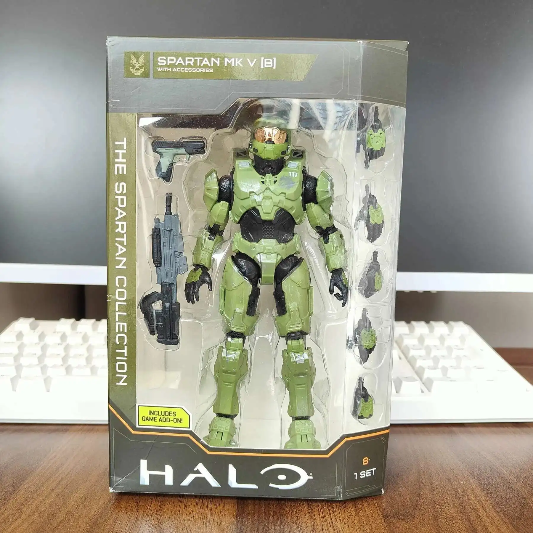 Chief Infinites Master Pilot Soldiers SPARTAN MKV KAT-B320 Movable Doll Collectible Ornaments Kids Gifts - Image 3