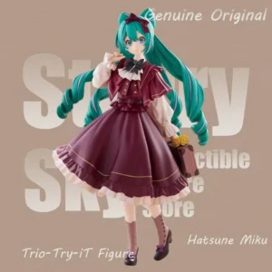 [Genuine Original] In Stock Furyu Hatsune Miku Trio-Try-It Figure Classical Retro Ver Anime Figure Model Collector Figurine Toys