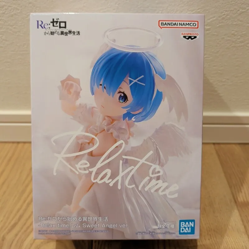 BANPRESTO Re: Life A Different World From Zero -Relax Time- Ram Rem Sweet Angel Ver. PVC 13CM Anime Action Figures Model Toy - Image 7