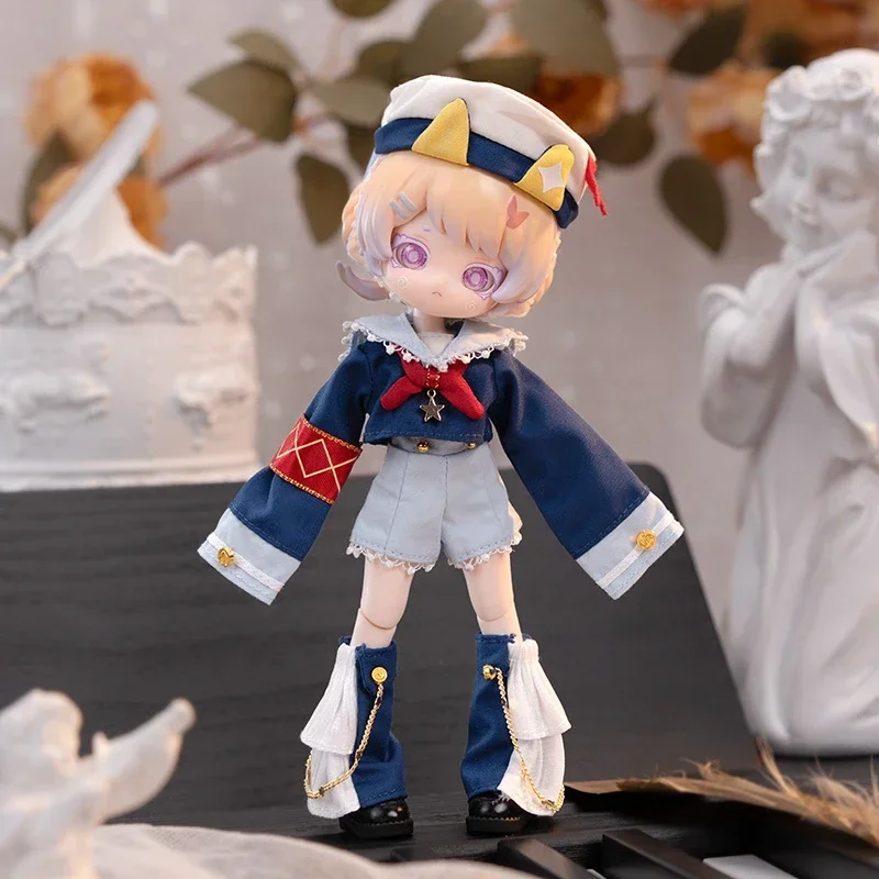 COME4FREE 12 Point BJD DollClothes Fairy Tale Series Star River Meow Meow Doll dress set Figure Ornaments - Image 3