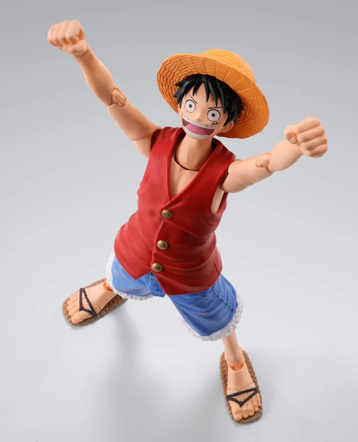 100% Original Bandai S.H.Figuarts SHF One Piece Monkey D. Luffy Romance Dawn in Stock Anime Collection of Action Figures Model