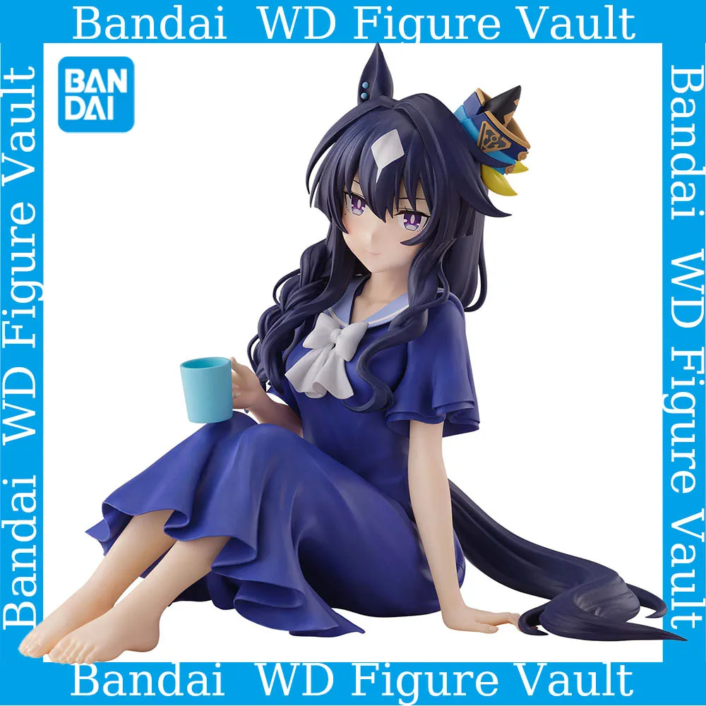 In stock Bandai Uma Musume Pretty Derby Relax time Agnes Tachyon Manhattan Cafe Virsina Satono Diamond Figures Genuine Boxed Toy