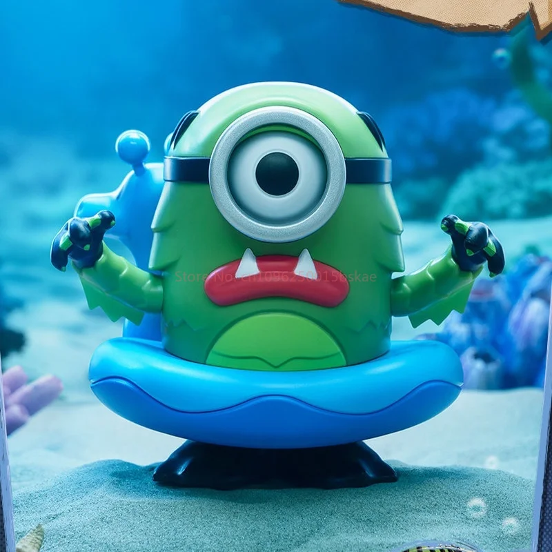 52toys Minion Monsters Wind-Up Movable Blind Box Figures Universal Studios Pop Toys Gift For Kids Anime Toy Lovers